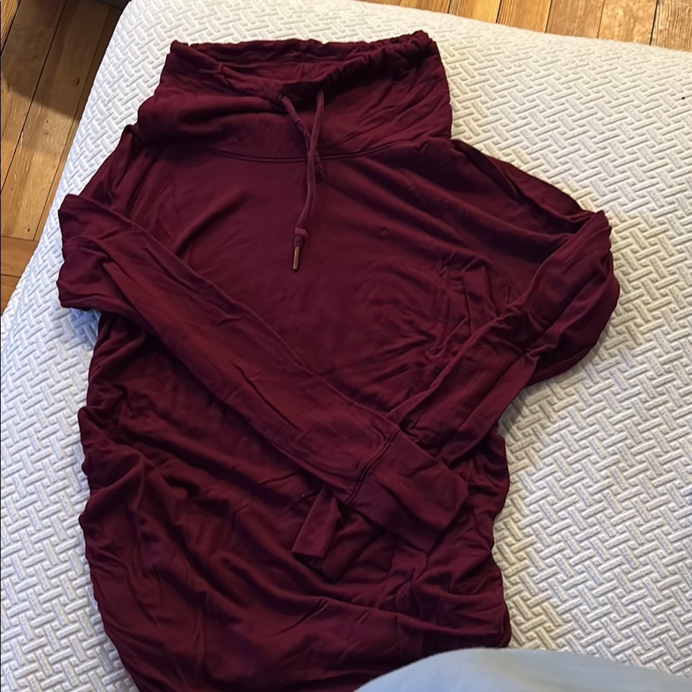 Isabel Maternity by Ingrid & Isabel Burgundy Hoodie